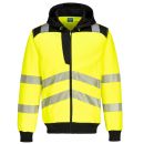 PW327 - Portwest PW3 Hi-Vis zippzáras kapucnis pulóver Kép 1.