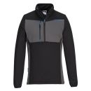 T755 - Portwest WX3 félzippzáras polár pulóver - Portwest