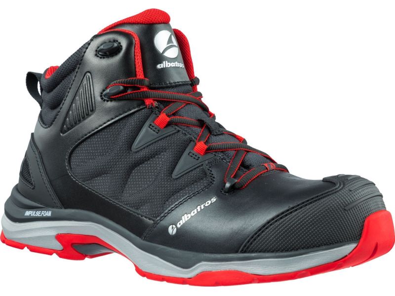 Albatros Ultratrail Black Mid S3 ESD HRO SRC ALB-636200-43 - Albatros Ultratrail Black Mid S3 ESD HRO SRC - Albatros