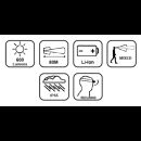 KRA-HL1010300 - Kratos Newton 4 fejlámpa Kép 1.