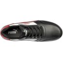 PUM-640200-43 - Puma Frontcourt BLK/WHT/RED Low S3L ESD FO HRO SR munkavédelmi cipő Kép 2.