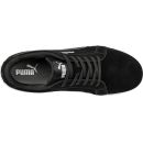 PUM-640010-43 - Puma Iconic Suede Black Low S1PL ESD FO HRO SR munkavédelmi cipő Kép 2.