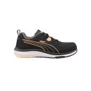 PUM-642940-38 - Puma Stepper BLK/Peach Low S3S ESD HRO SR női munkavédelmi cipő - Puma