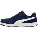 PUM-640020-43 - Puma Iconic Suede Navy Low S1PL ESD FO HRO SR munkavédelmi cipő Kép 1.